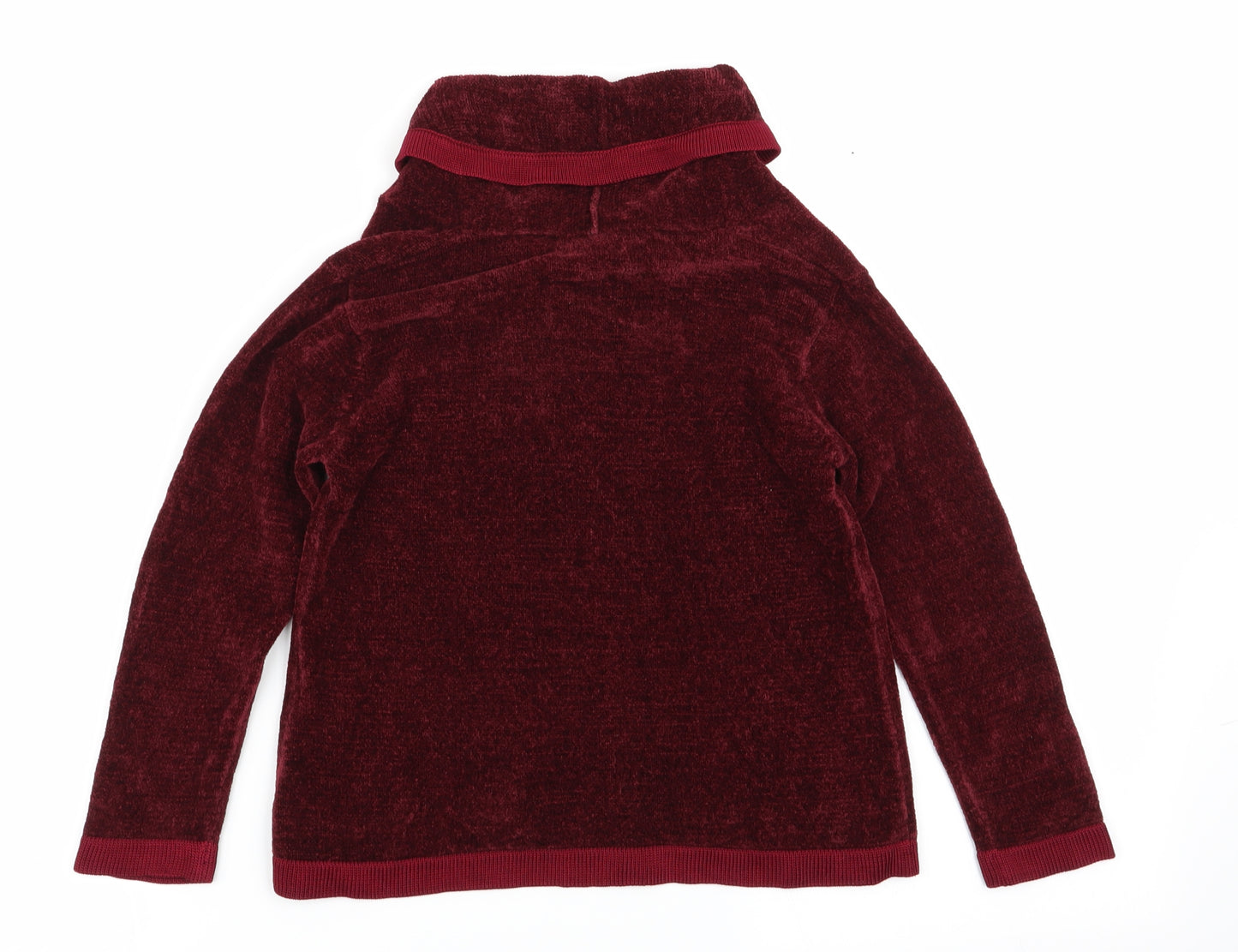 zig zag Girls Red   Pullover Jumper Size 2-3 Years
