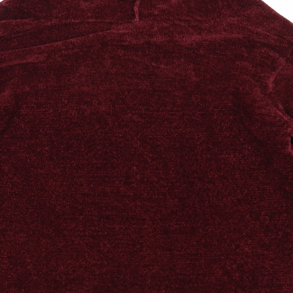 zig zag Girls Red   Pullover Jumper Size 2-3 Years