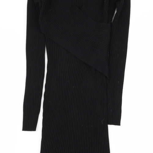 Lu NYC Womens Black   Pencil Dress  Size S