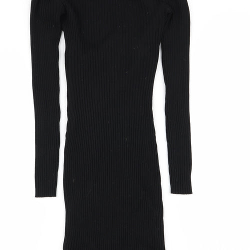 Lu NYC Womens Black   Pencil Dress  Size S