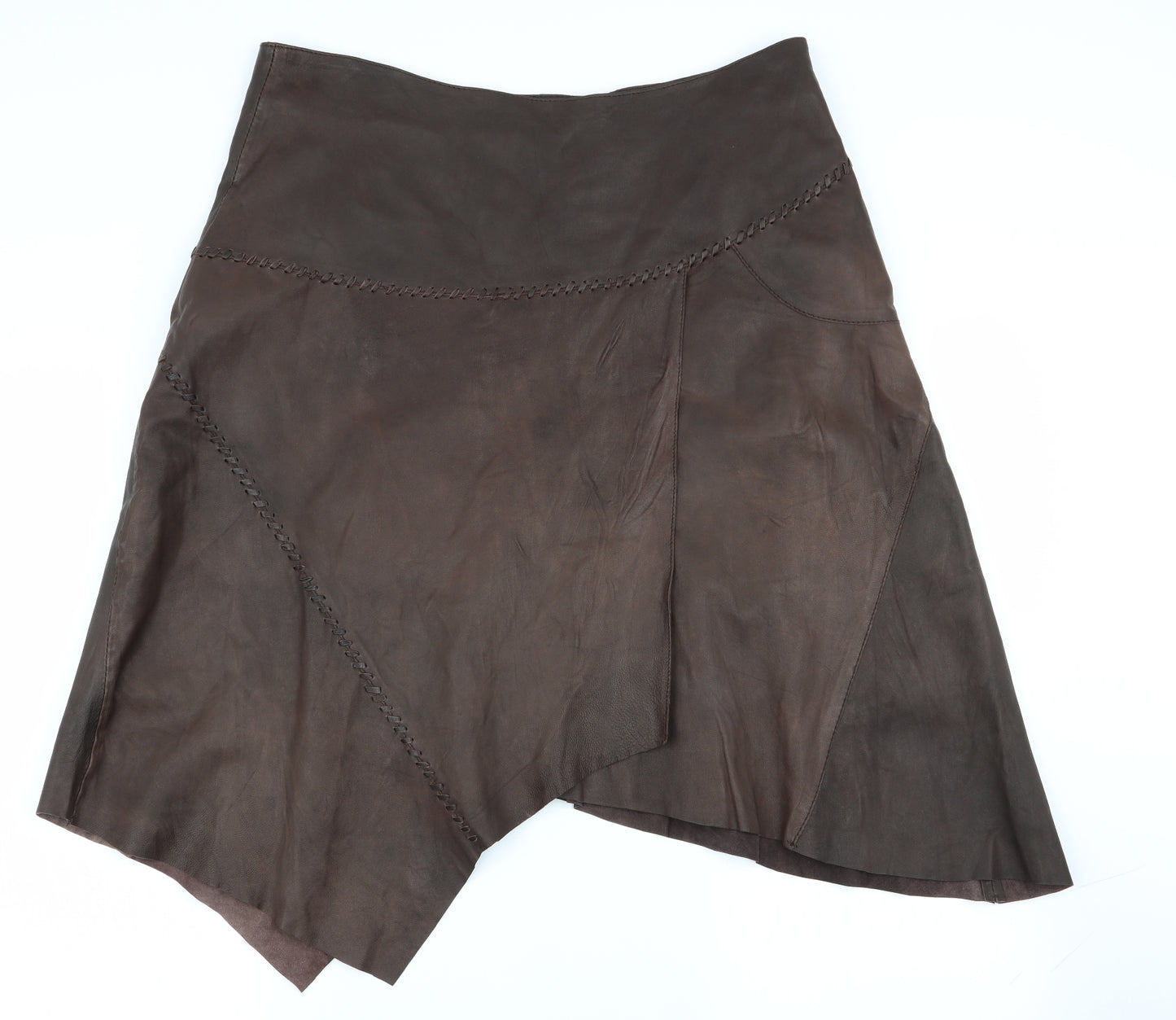 River Island Womens Brown   Flare Skirt Size 16