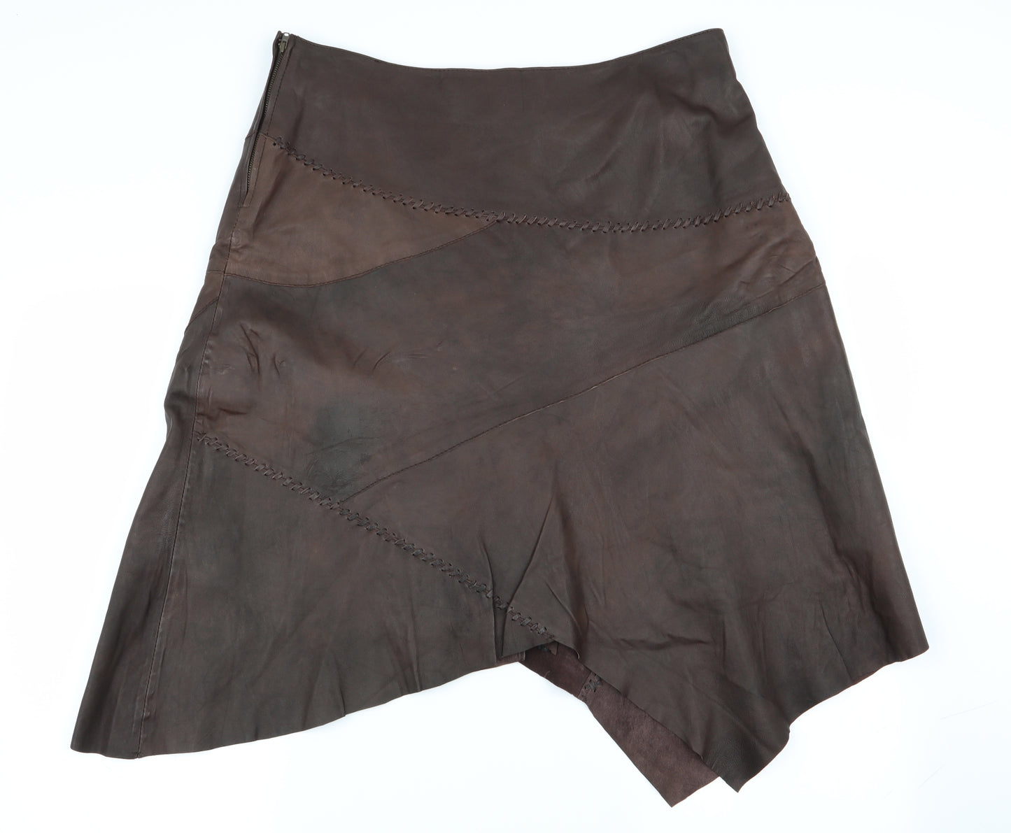 River Island Womens Brown   Flare Skirt Size 16