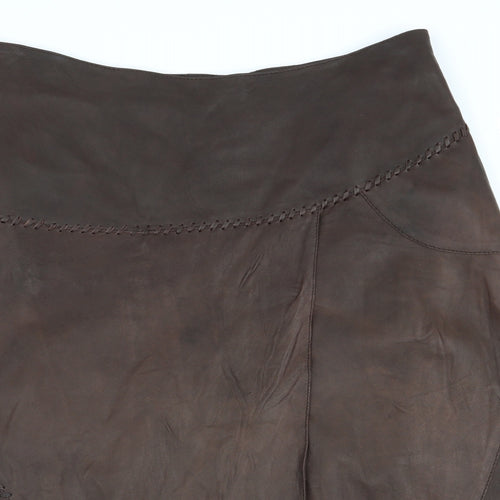 River Island Womens Brown   Flare Skirt Size 16