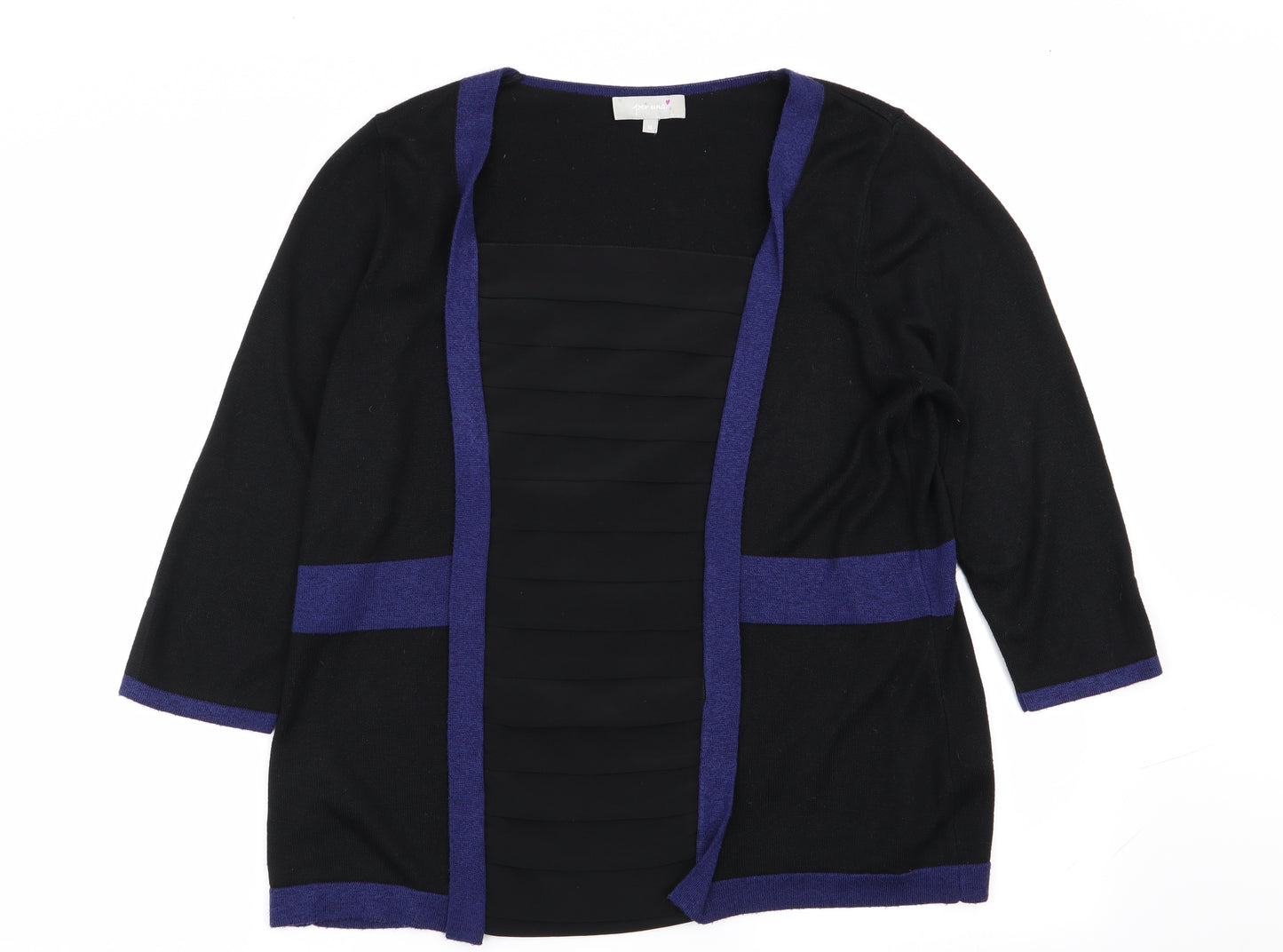 Per Una Womens Black   Pullover Jumper Size 16