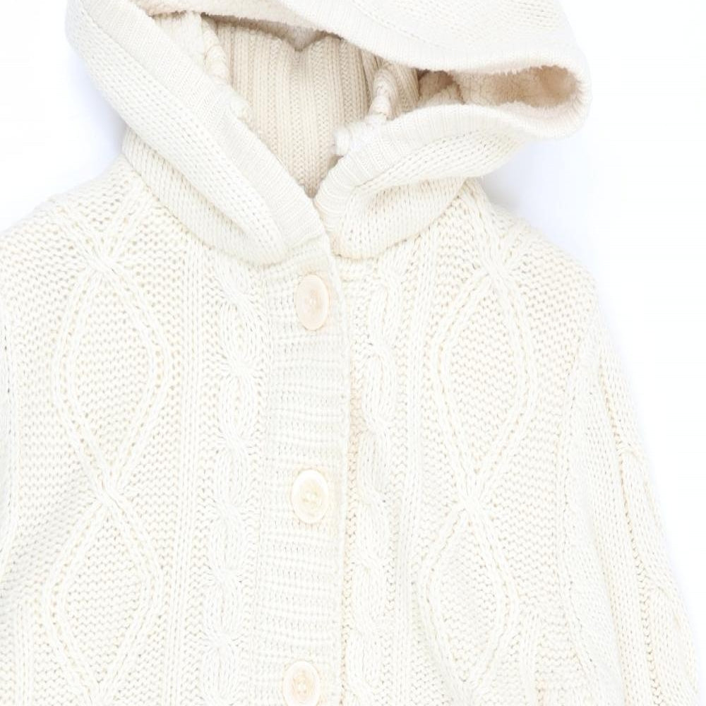 New Look Womens Ivory   Cardigan Jumper Size 10