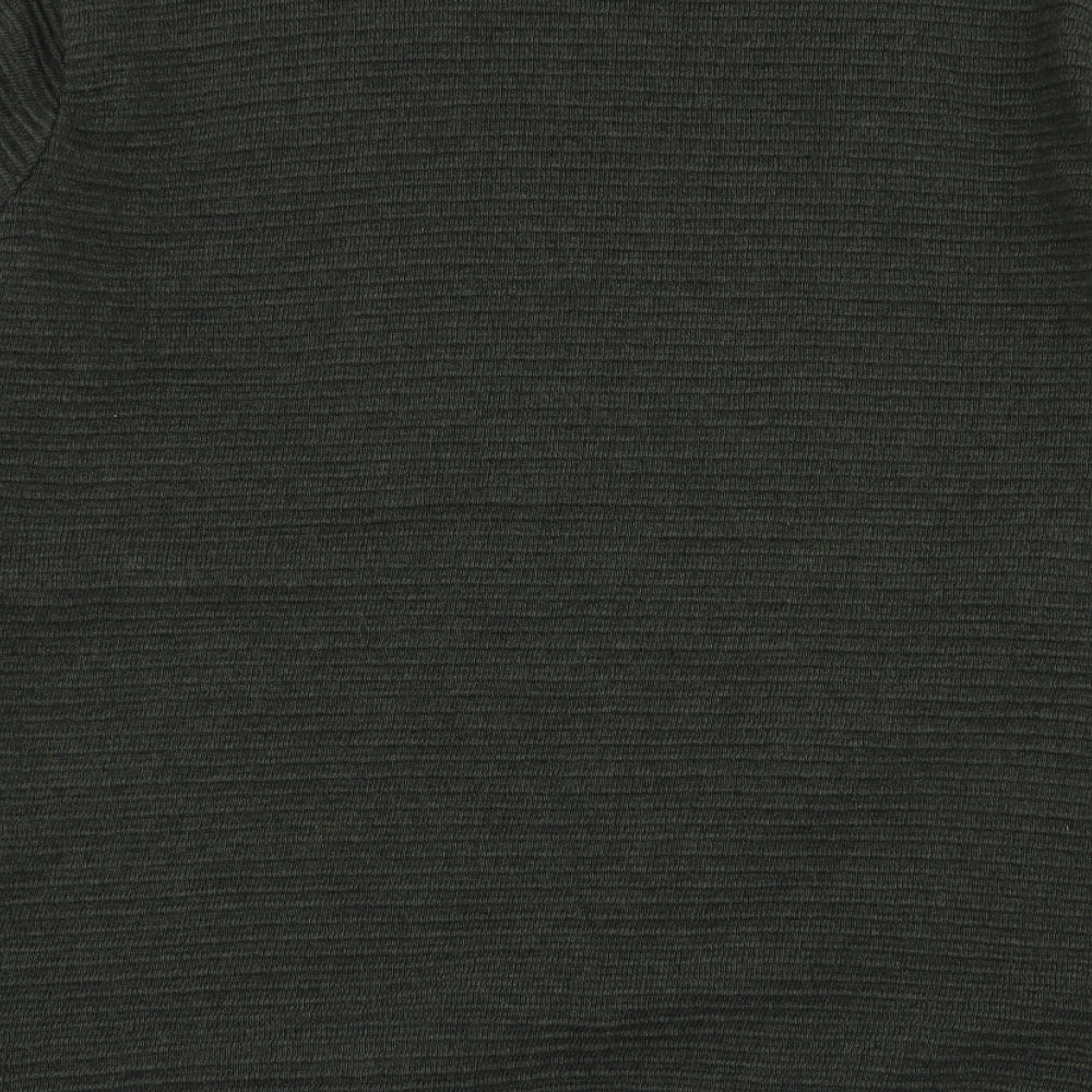 River Island Mens Green   Cardigan Jumper Size L
