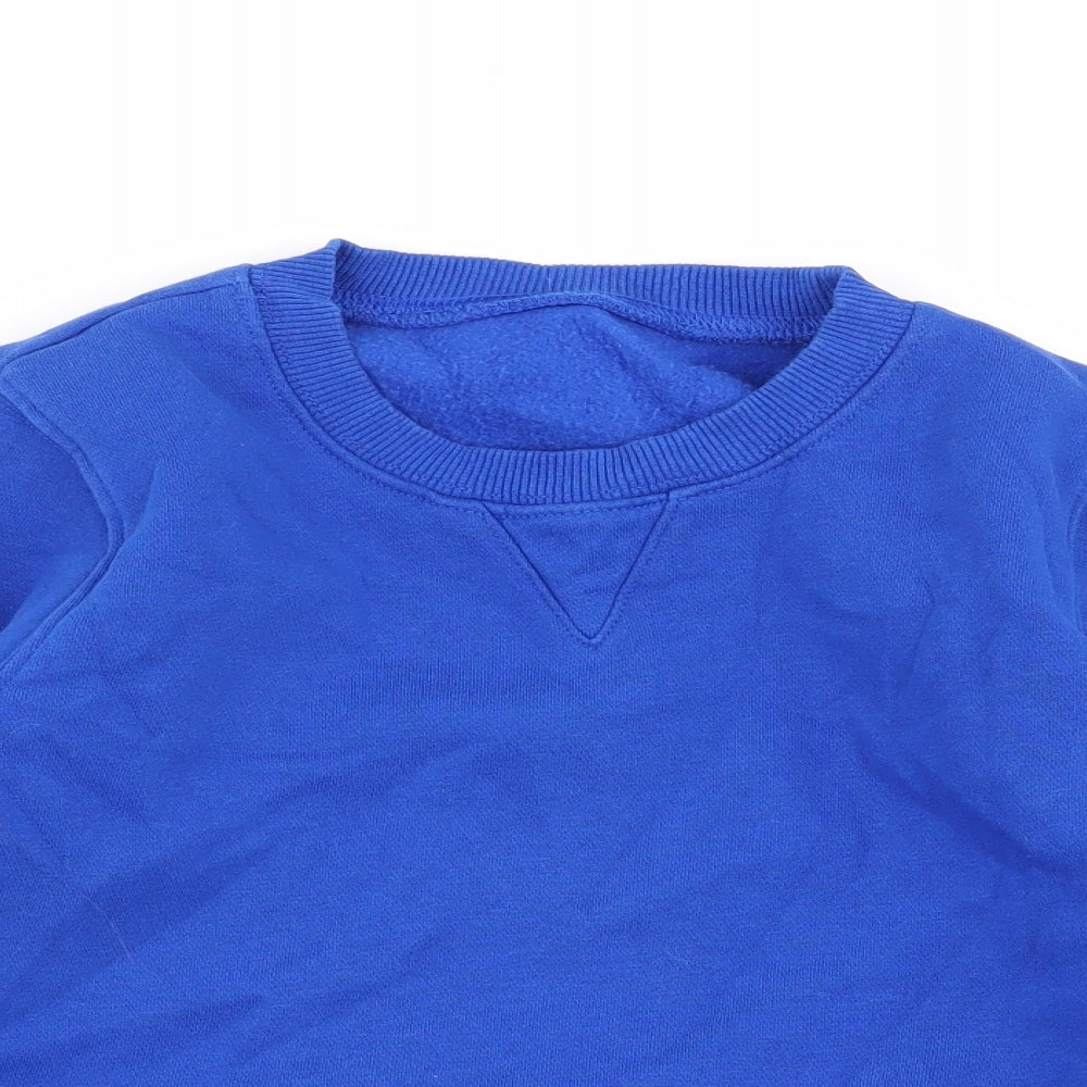 school wear Boys Blue   Pullover Jumper Size 6 Years