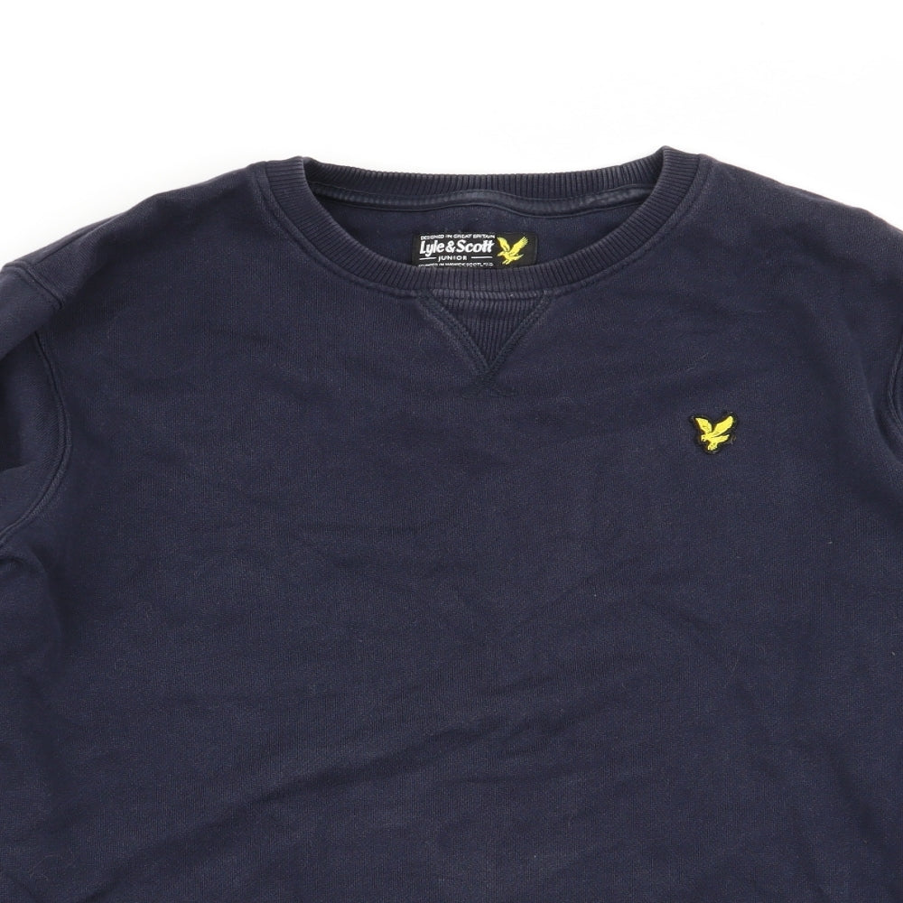 lyle and scott Boys Blue   Pullover Jumper Size 14-15 Years