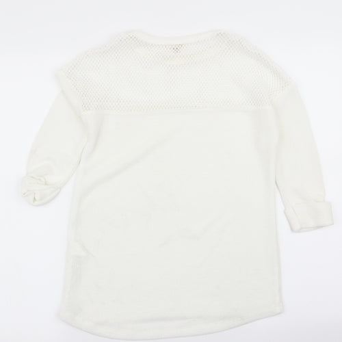 River Island Womens White   Basic T-Shirt Size 6