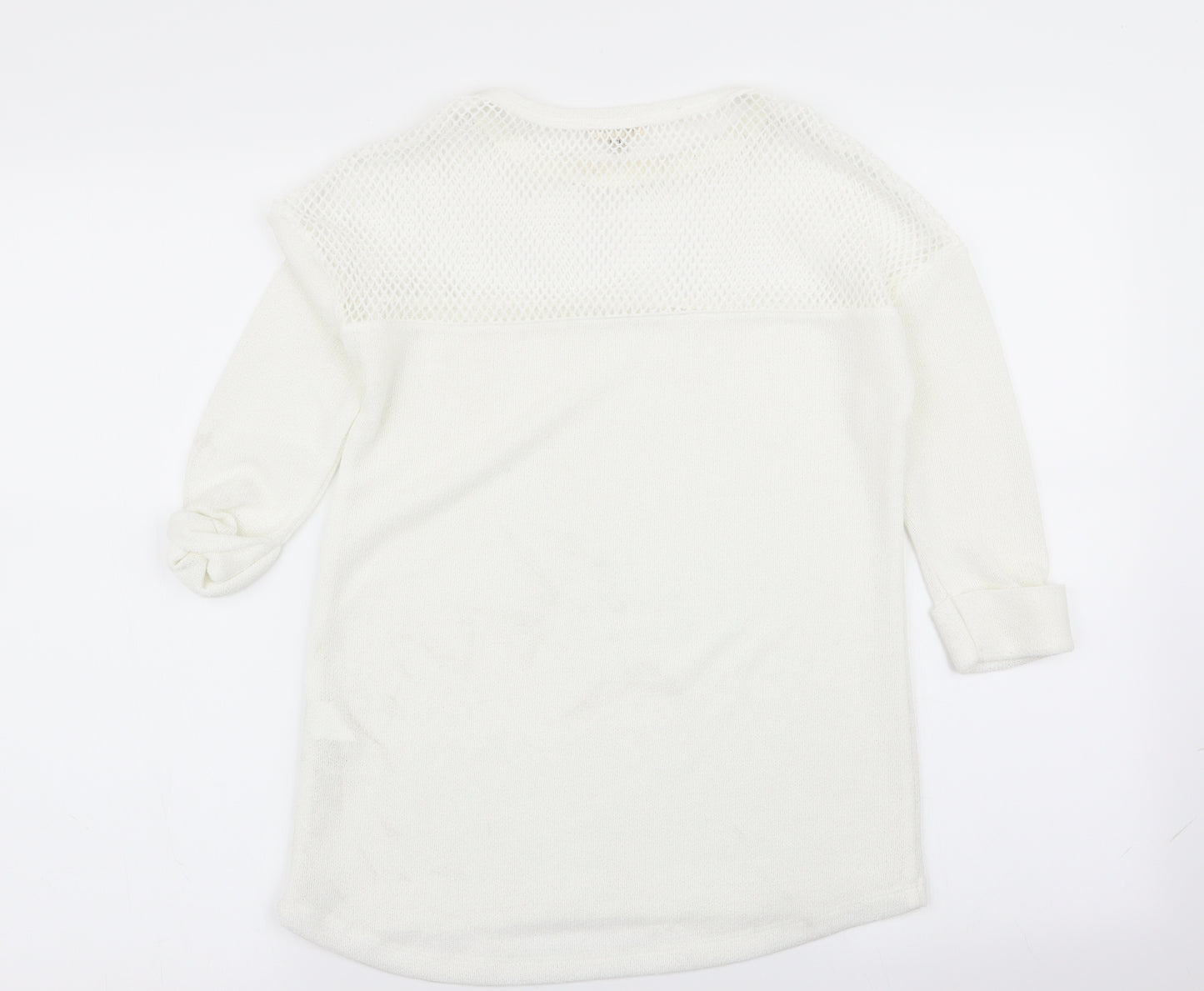 River Island Womens White   Basic T-Shirt Size 6