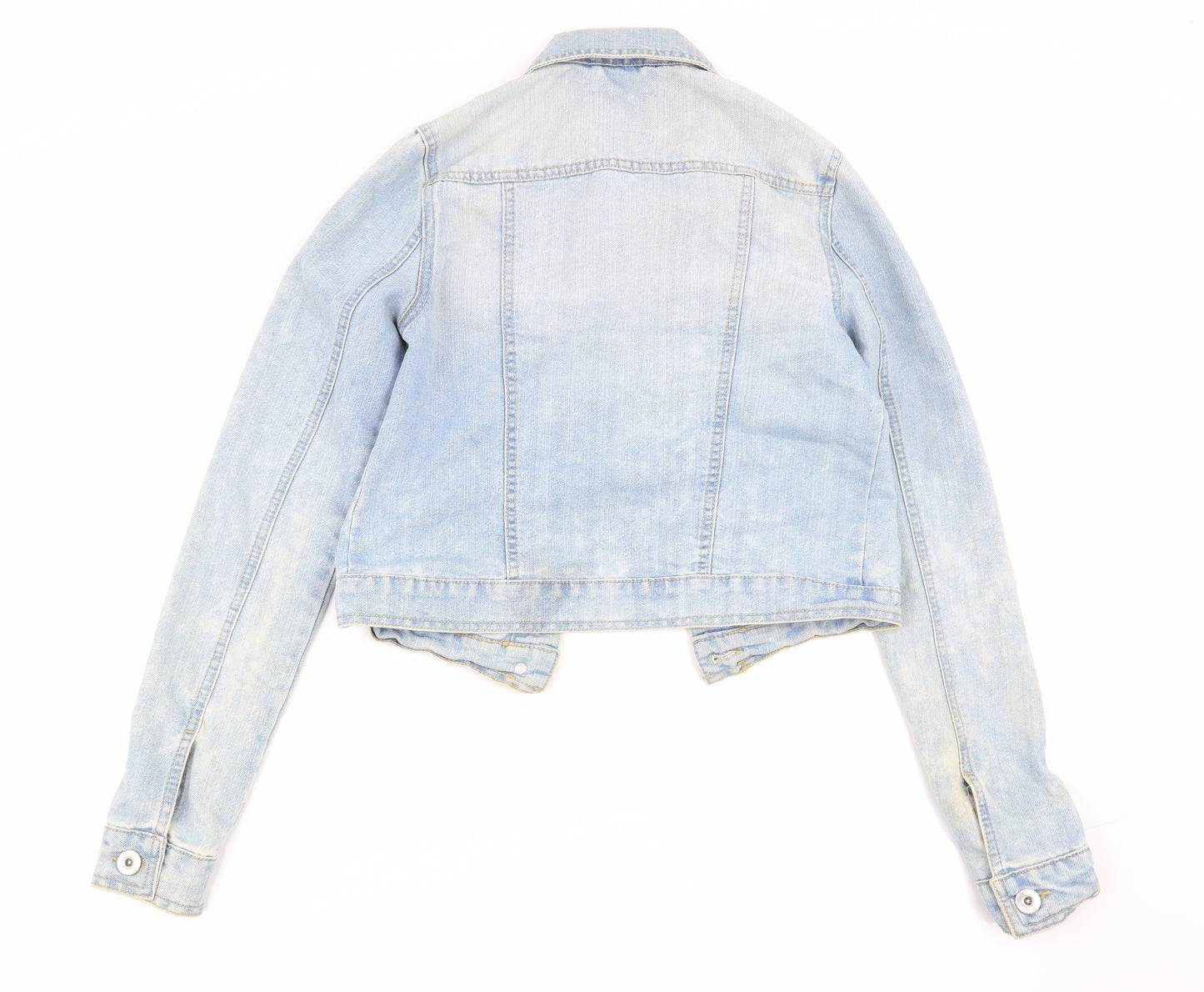365 Womens Blue   Jacket  Size 8  - denim jacket