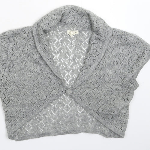 Zengara Womens Grey  Knit Vest Jumper Size 16