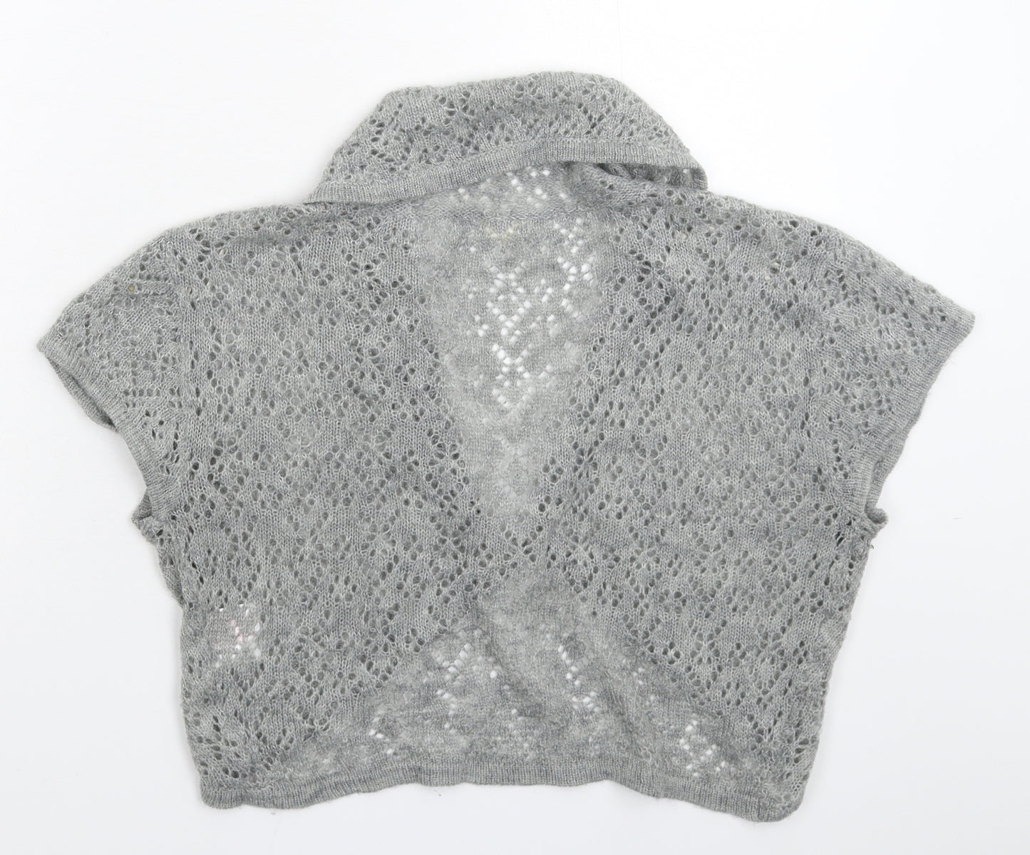 Zengara Womens Grey  Knit Vest Jumper Size 16