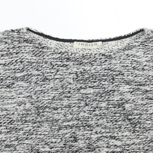 Marks and Spencer Womens Grey  Knit Pullover Jumper Size 14