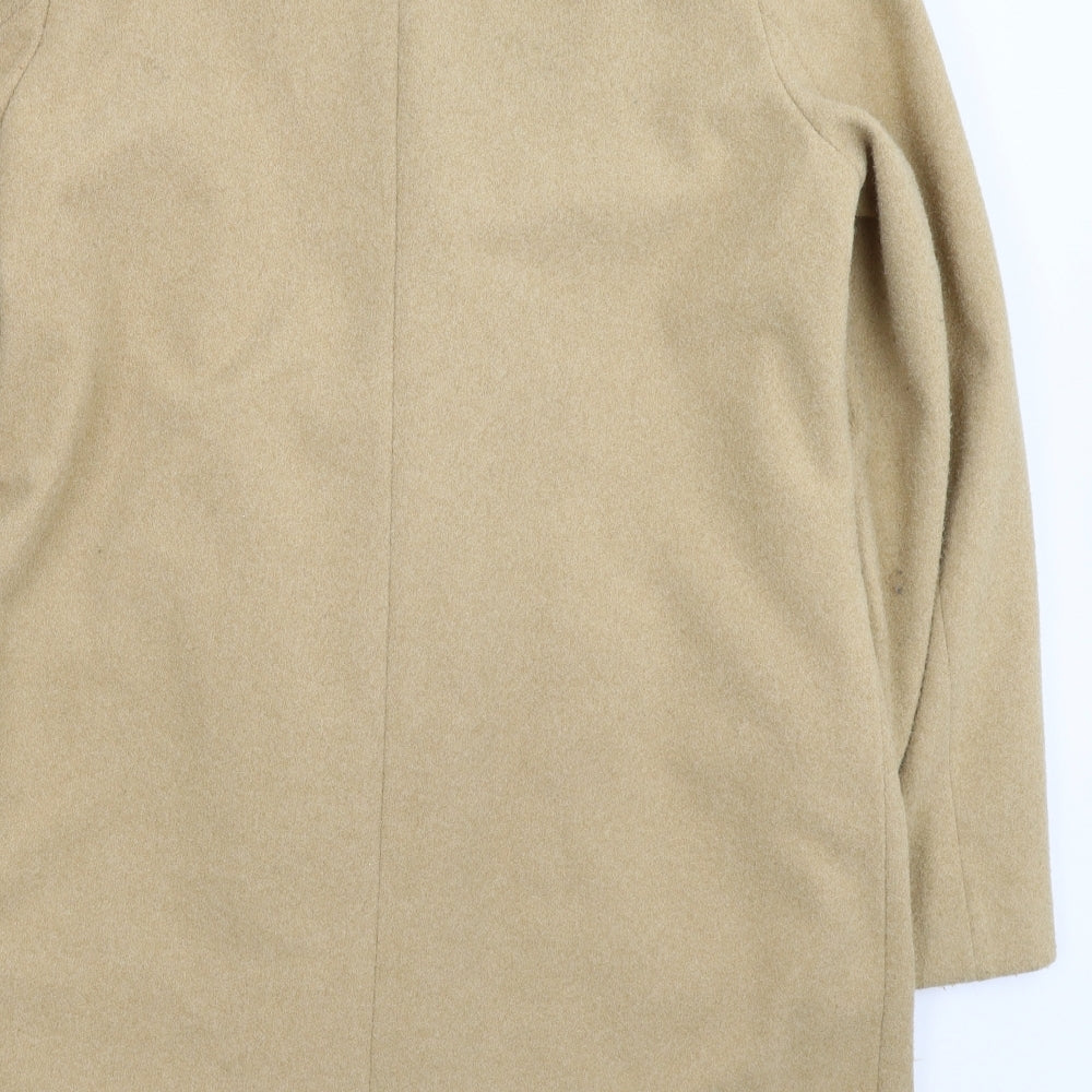 New Look Womens Beige   Overcoat Coat Size 16