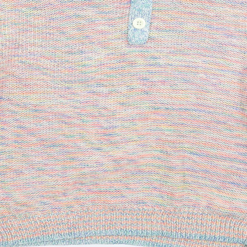 George Womens Multicoloured Striped Knit Pullover Jumper Size 14