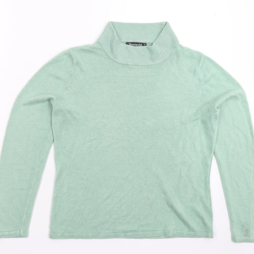 Bonmarché Womens Green  Knit Pullover Jumper Size S