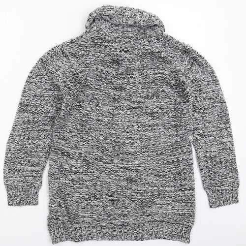 Select Womens Grey  Knit Pullover Jumper Size 16