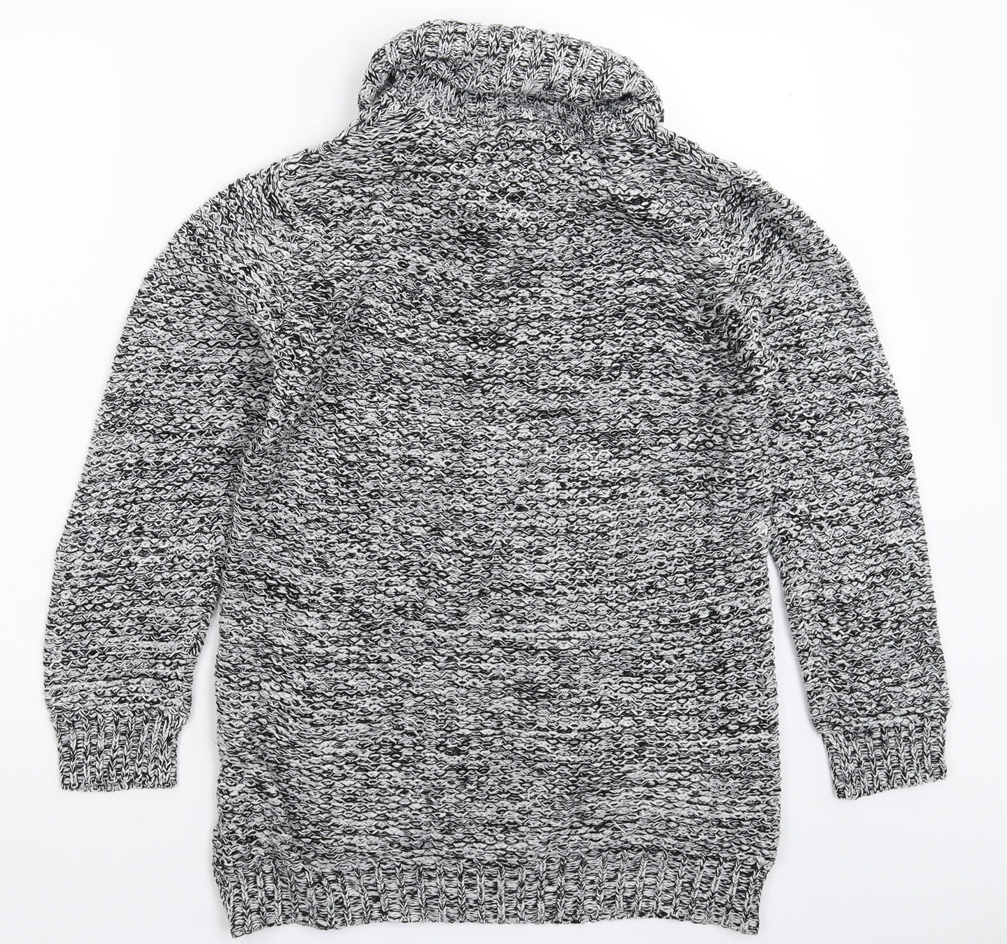 Select Womens Grey  Knit Pullover Jumper Size 16