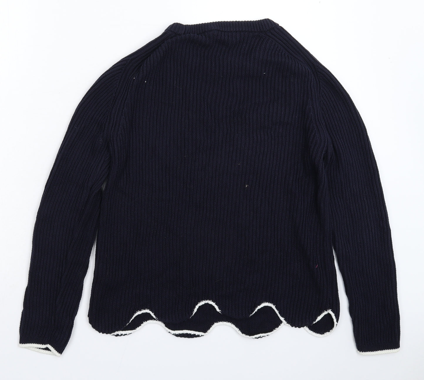 Marks and Spencer Womens Blue  Knit Pullover Jumper Size 14