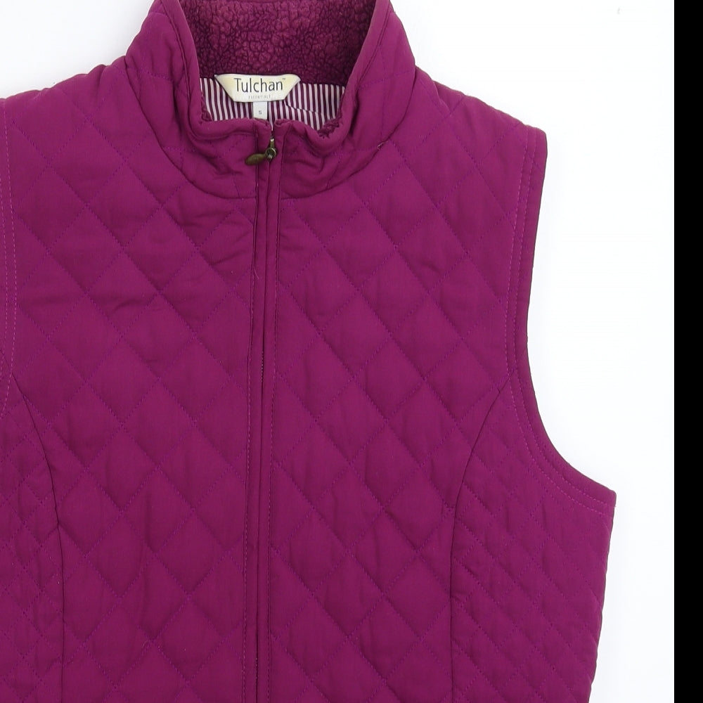 Tulchan Womens Pink   Gilet Jacket Size S