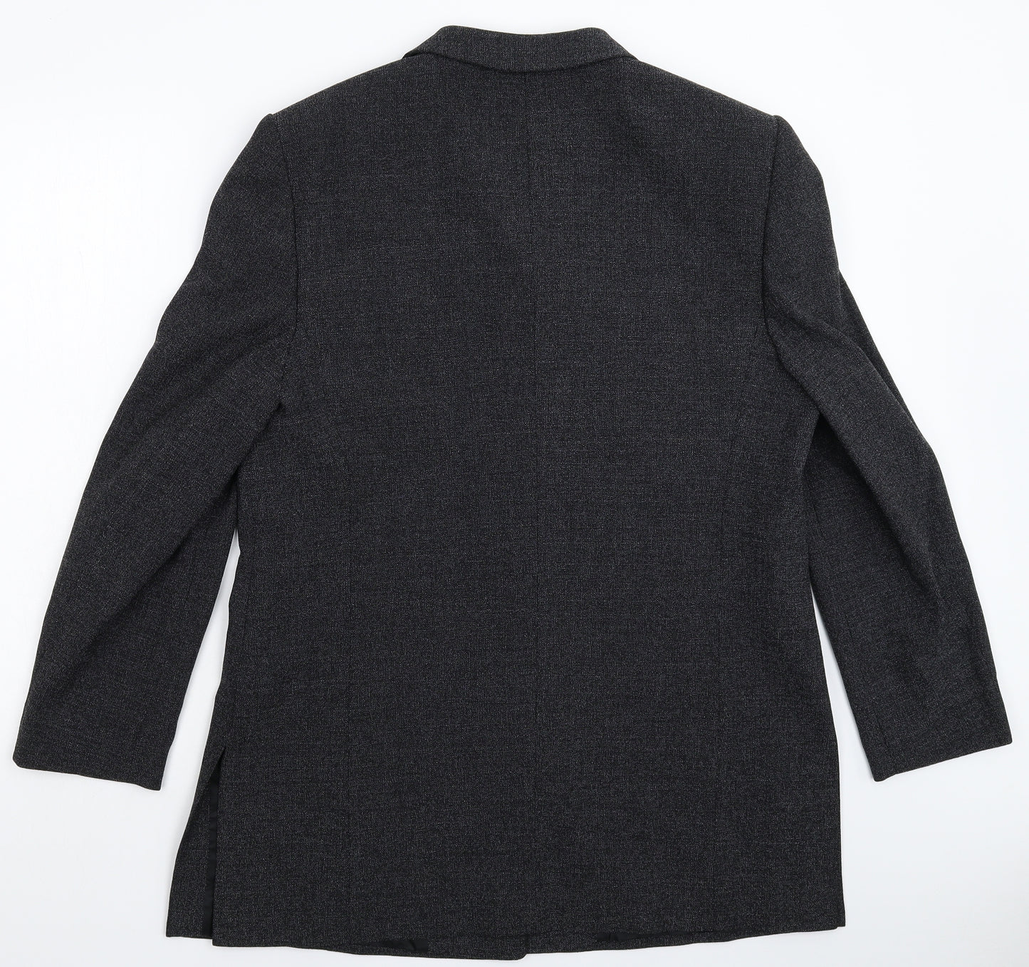 Basler Women's Grey Button Suit Jacket Size 16