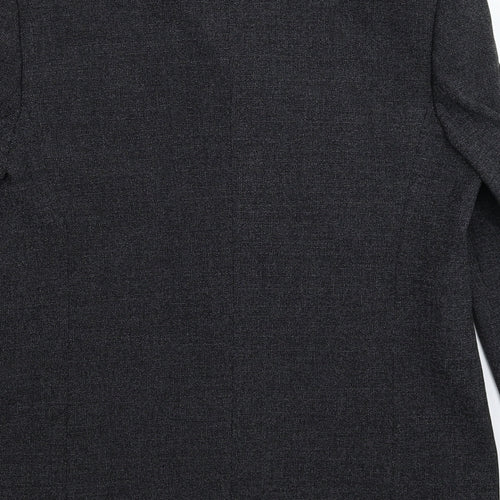 Basler Women's Grey Button Suit Jacket Size 16