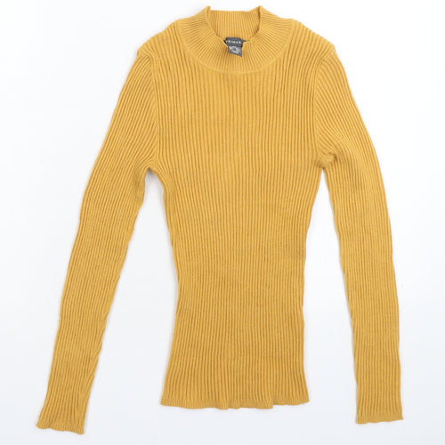 Primark Womens Beige  Knit Pullover Jumper Size 8