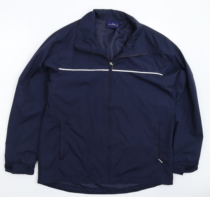 Olympus Womens Blue Jacket Size 16