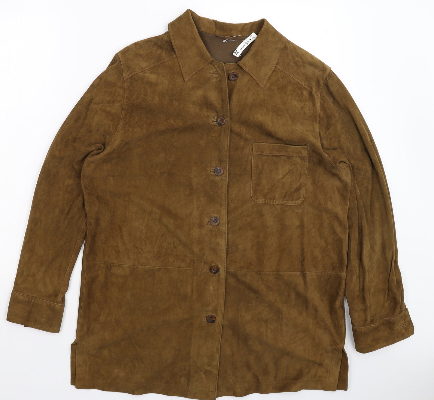 Preworn Womens Brown   Jacket Blazer Size XL  - Overshirt
