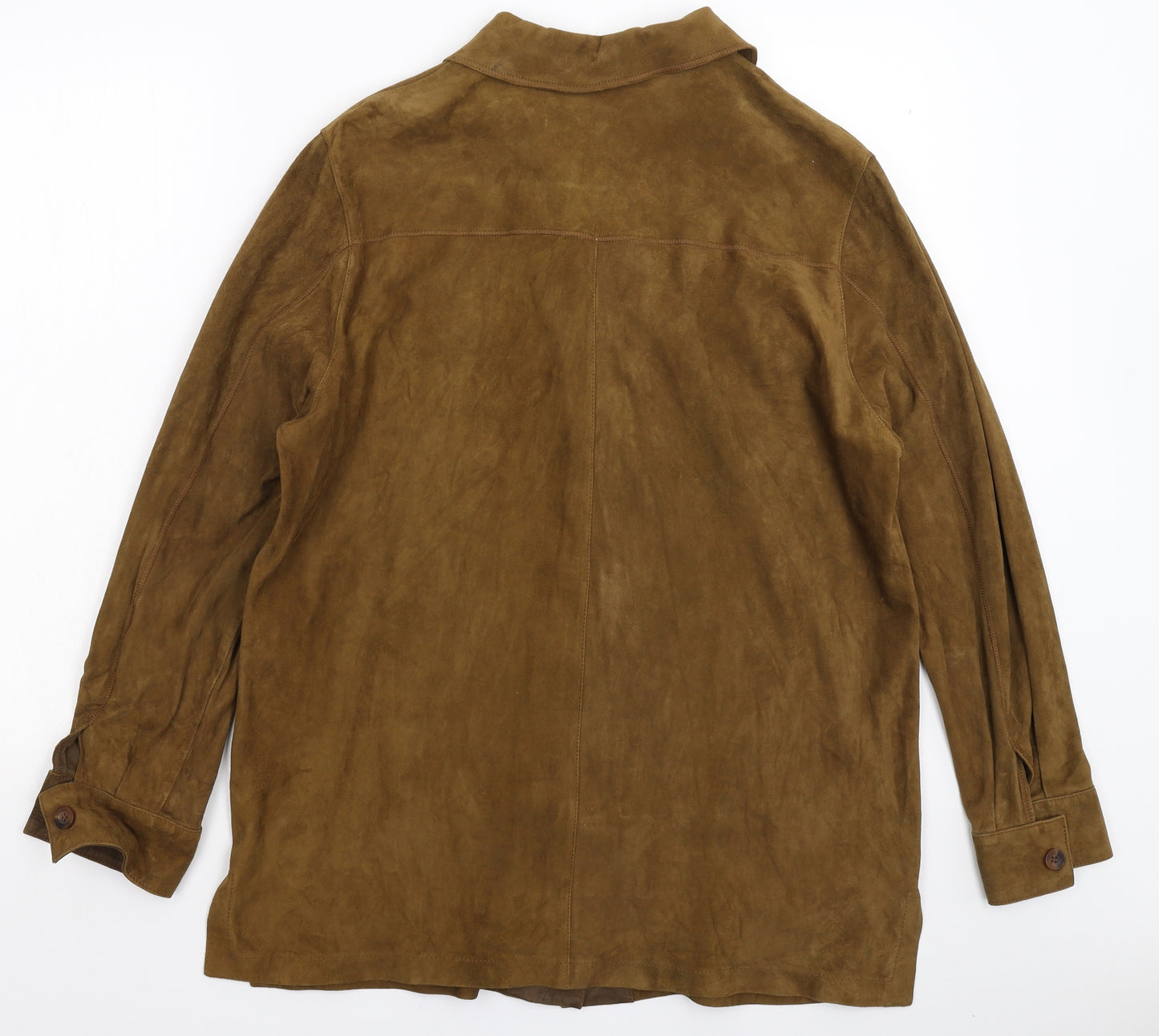 Preworn Womens Brown   Jacket Blazer Size XL  - Overshirt