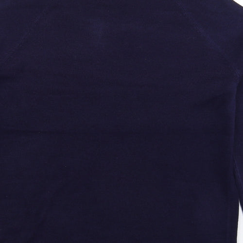 TU Womens Blue  Knit Pullover Jumper Size 12