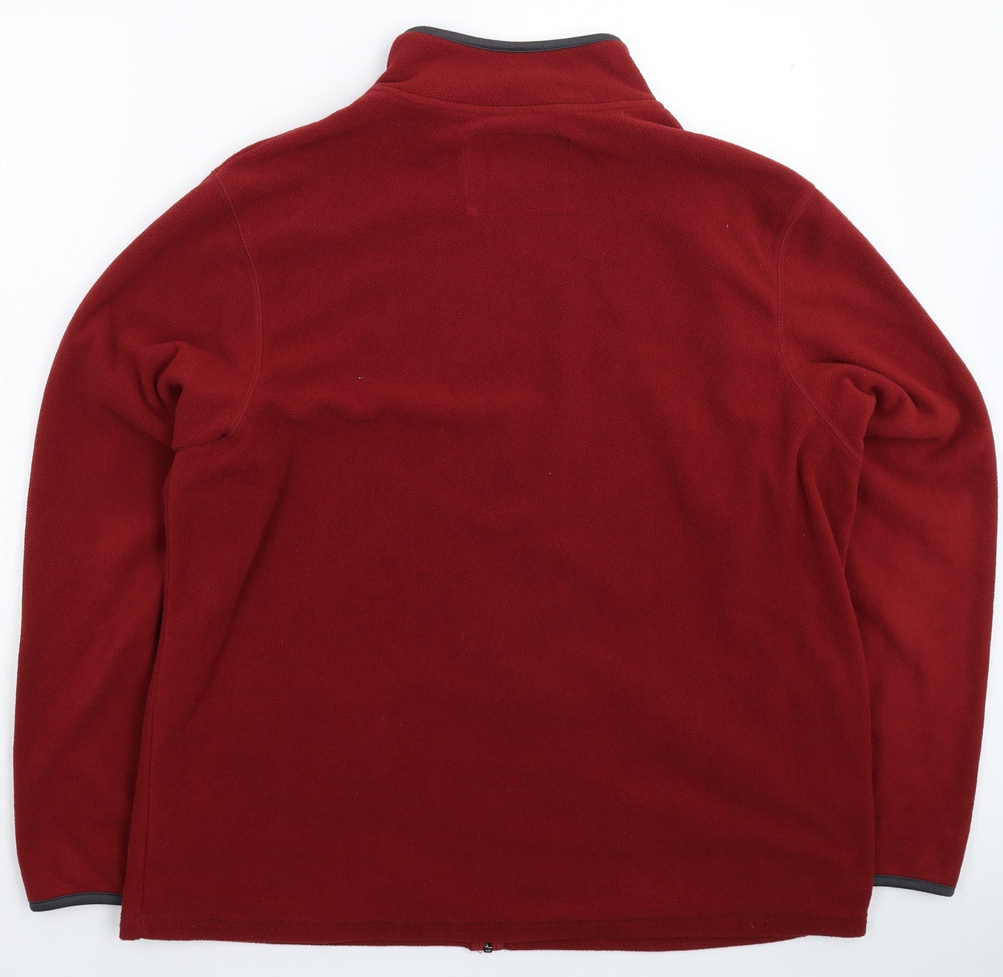 Marks and Spencer Mens Red  Fleece Jacket  Size XL