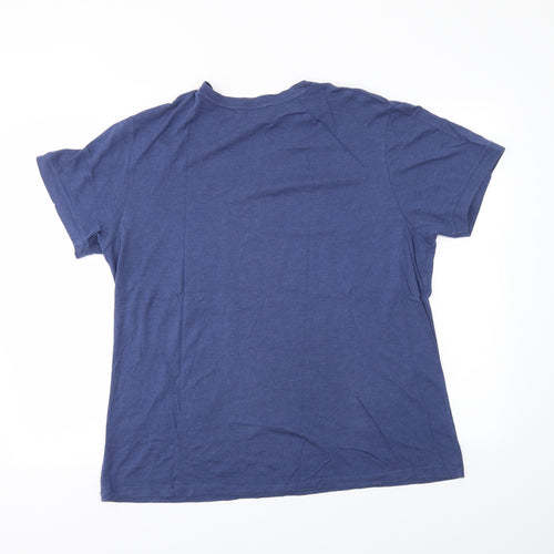 Debenhams Mens Blue    T-Shirt Size L