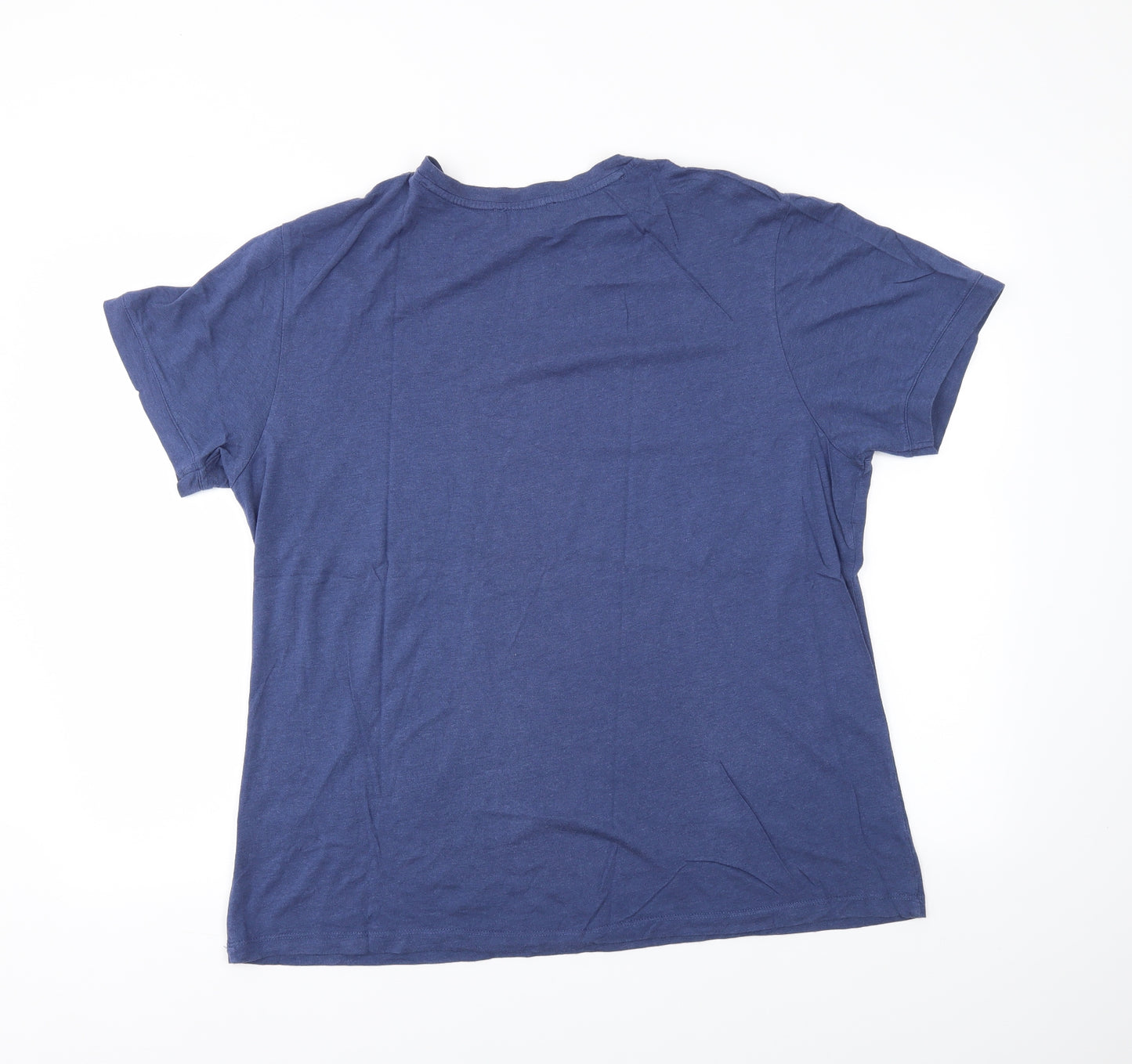 Debenhams Mens Blue    T-Shirt Size L