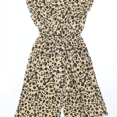 Primark Girls Multicoloured Animal Print  Jumpsuit One-Piece Size 4-5 Years