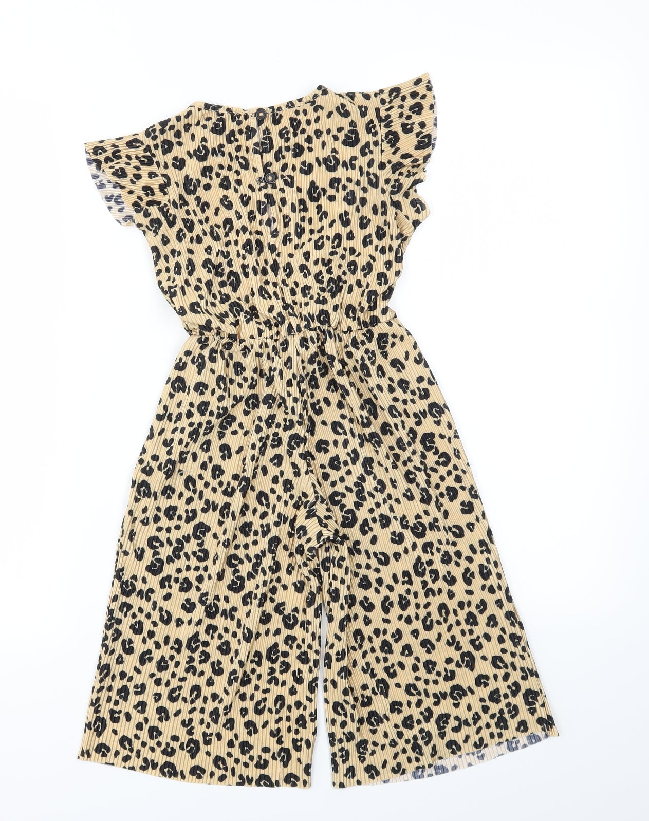 Primark Girls Multicoloured Animal Print  Jumpsuit One-Piece Size 4-5 Years