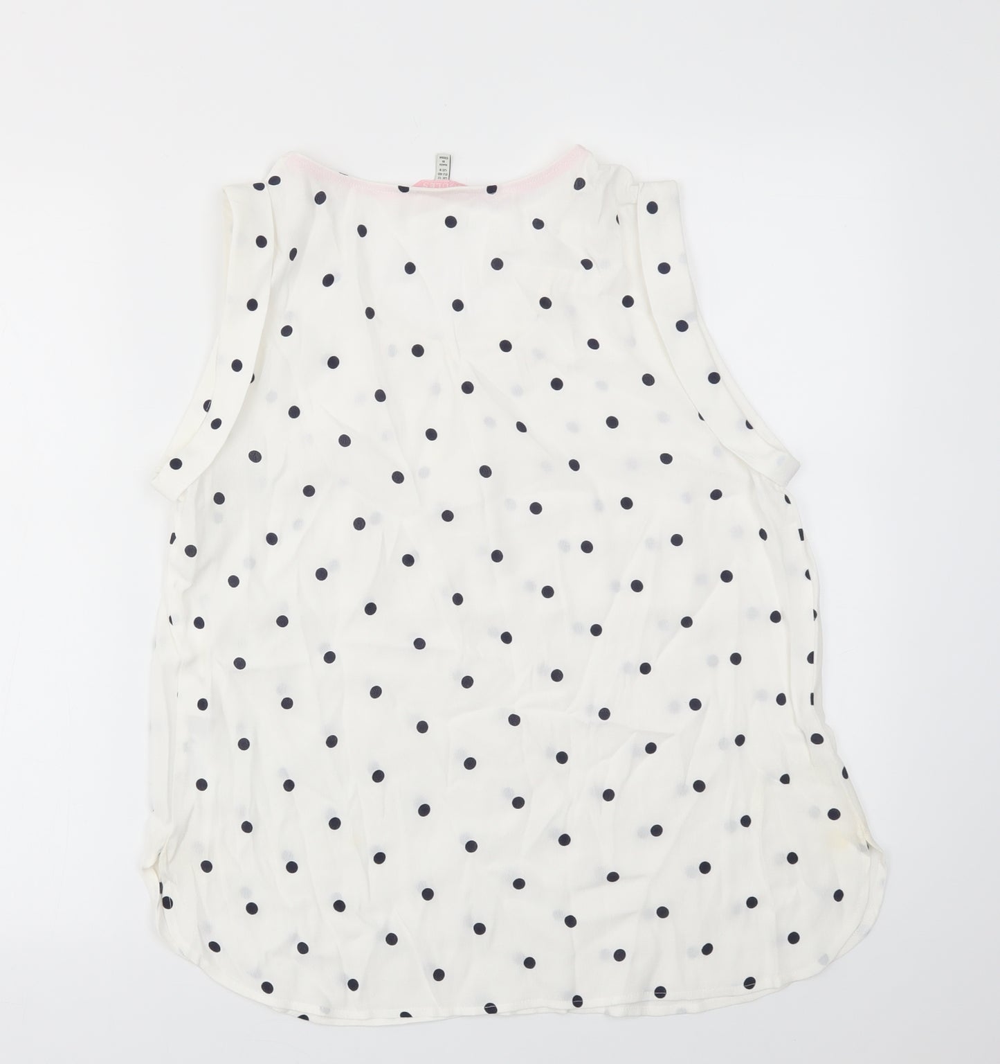 Joules Womens Multicoloured Polka Dot  Basic Blouse Size 12
