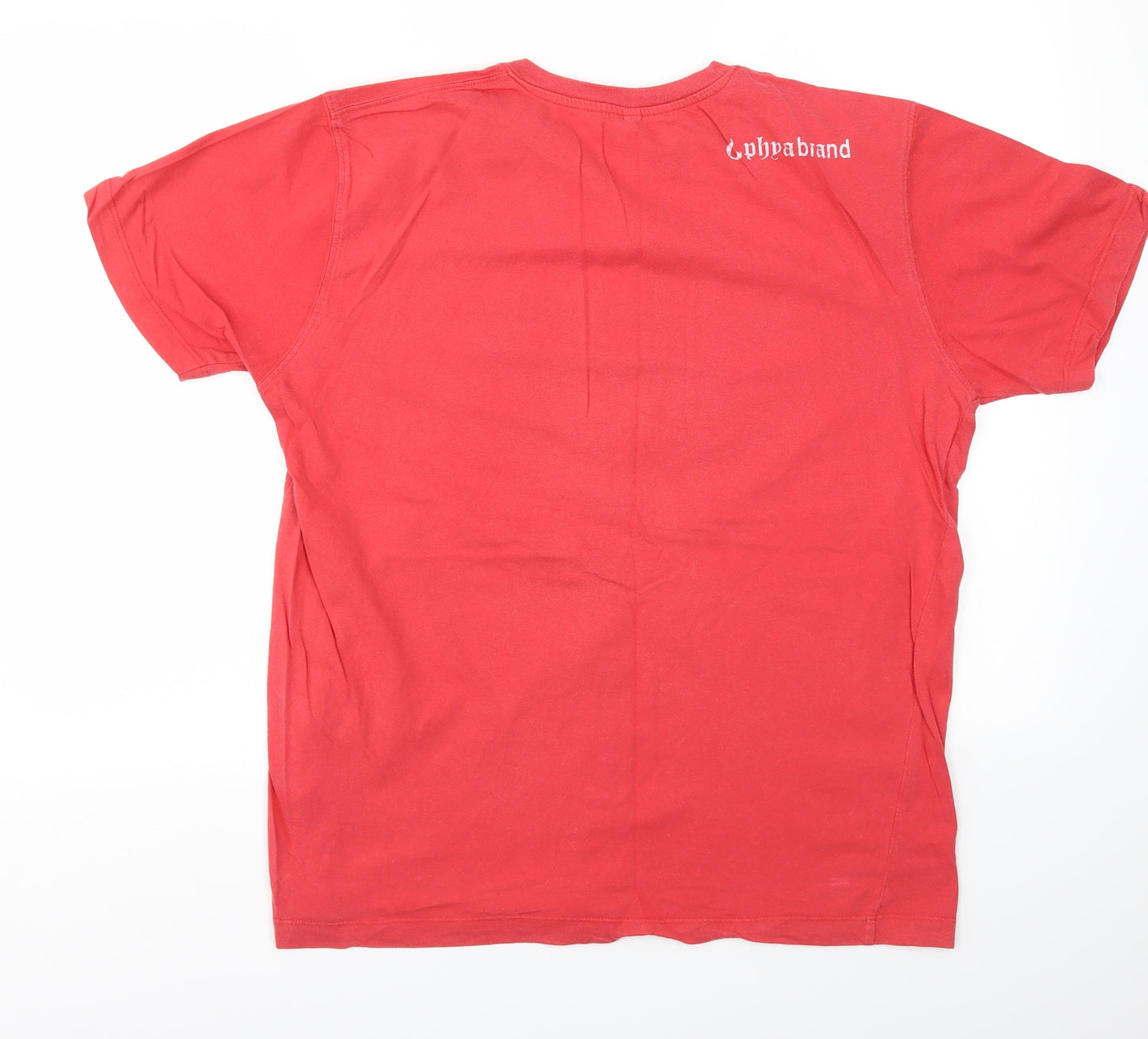 CONTILENTAL Mens Red    T-Shirt Size L