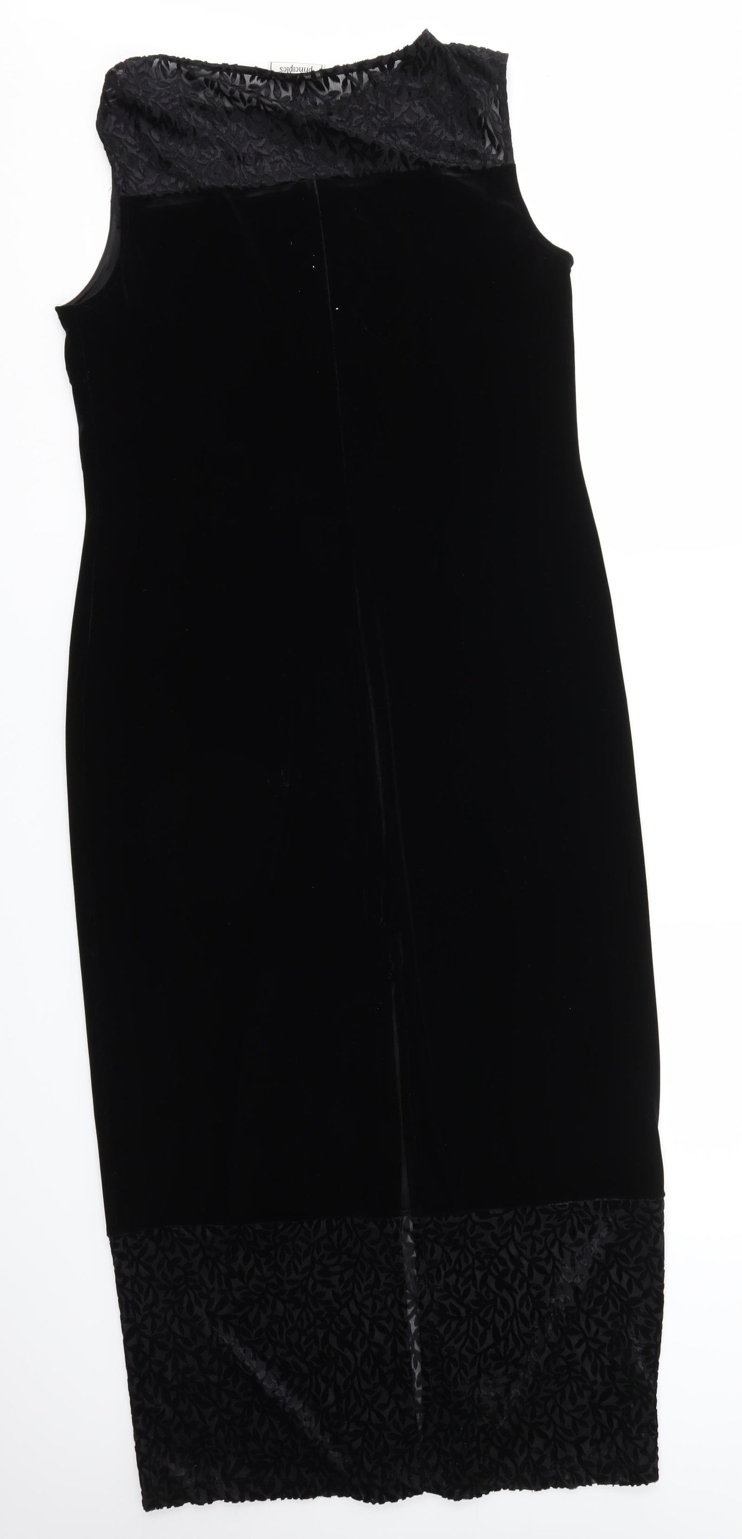 Principles Womens Black   Fit & Flare  Size 14