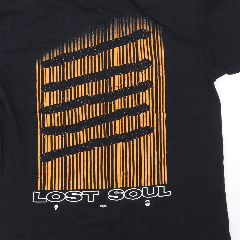 New Look Mens Black    T-Shirt Size S