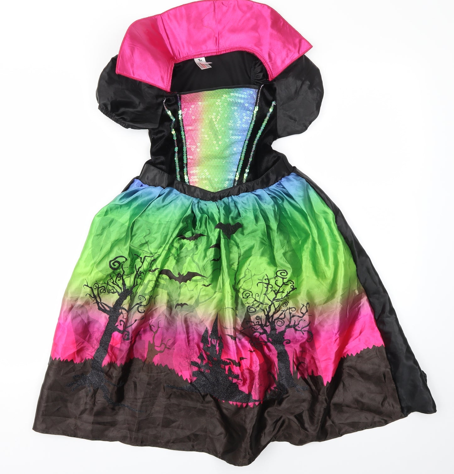TU Girls Multicoloured   Fit & Flare  Size 7-8 Years
