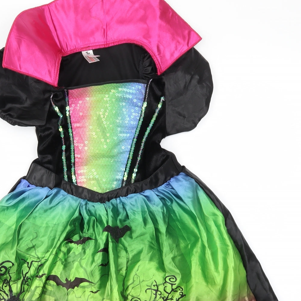 TU Girls Multicoloured   Fit & Flare  Size 7-8 Years