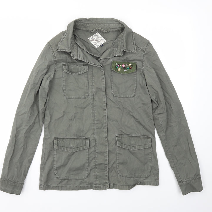 BLOND HEITAGE Womens Green Jacket Size 10