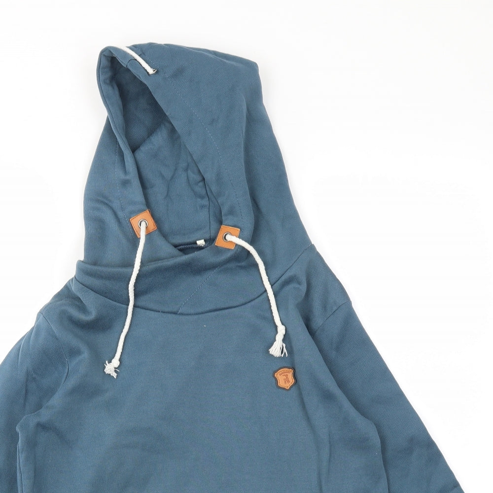 Preworn Mens Blue   Pullover Hoodie Size 2XL