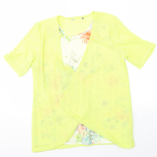Preworn Womens Multicoloured   Basic Blouse Size 14