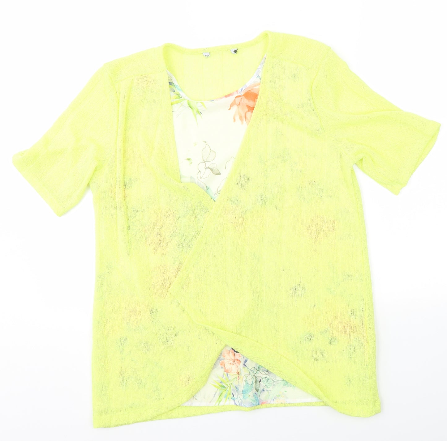 Preworn Womens Multicoloured   Basic Blouse Size 14