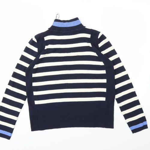 M&S Womens Multicoloured Striped  Pullover Jumper Size 12