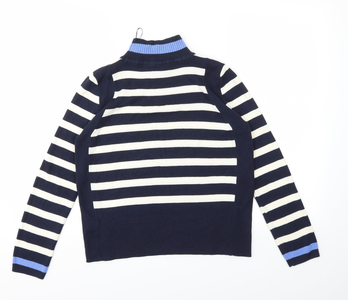 M&S Womens Multicoloured Striped  Pullover Jumper Size 12