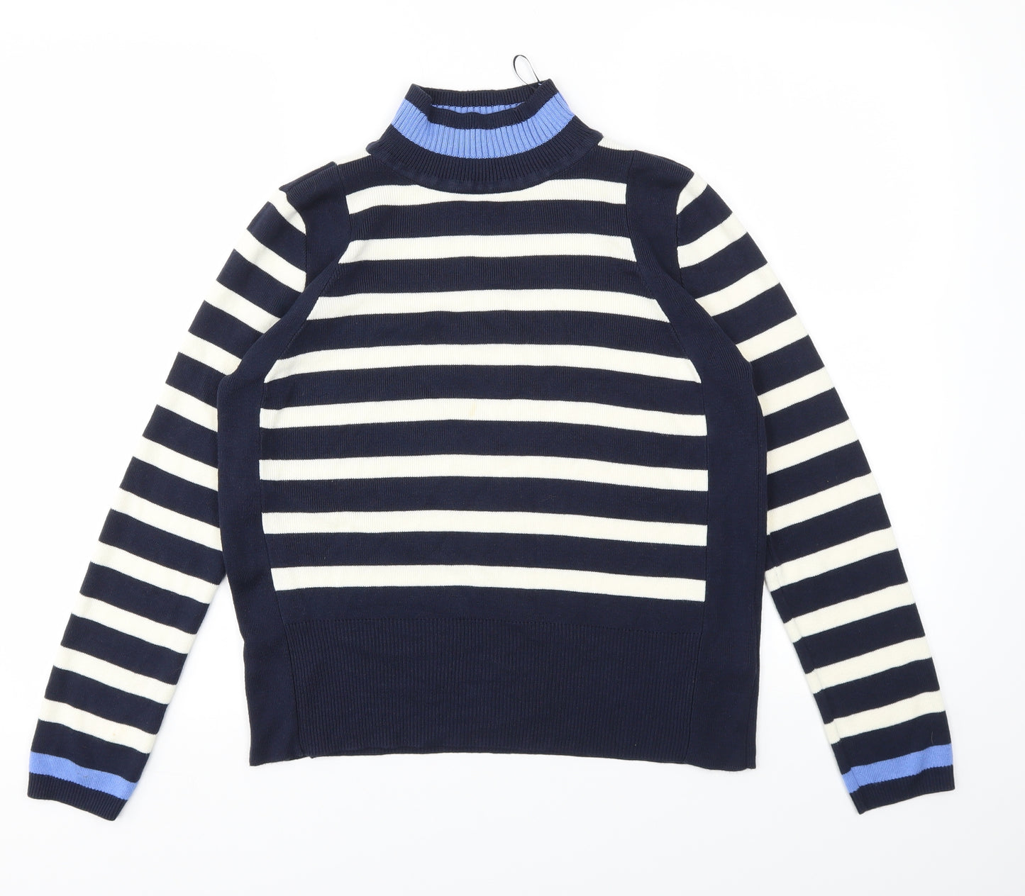 M&S Womens Multicoloured Striped  Pullover Jumper Size 12